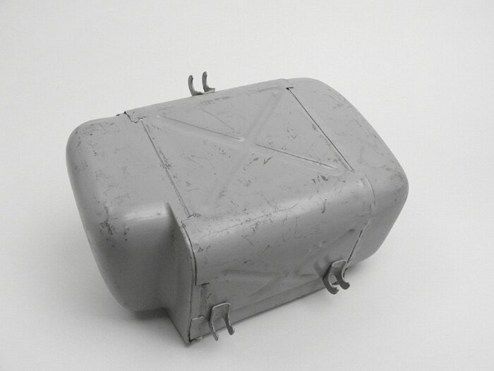 Glove box -LAMBRETTA- LI, LIS, SX, TV (series 2-3) - metal