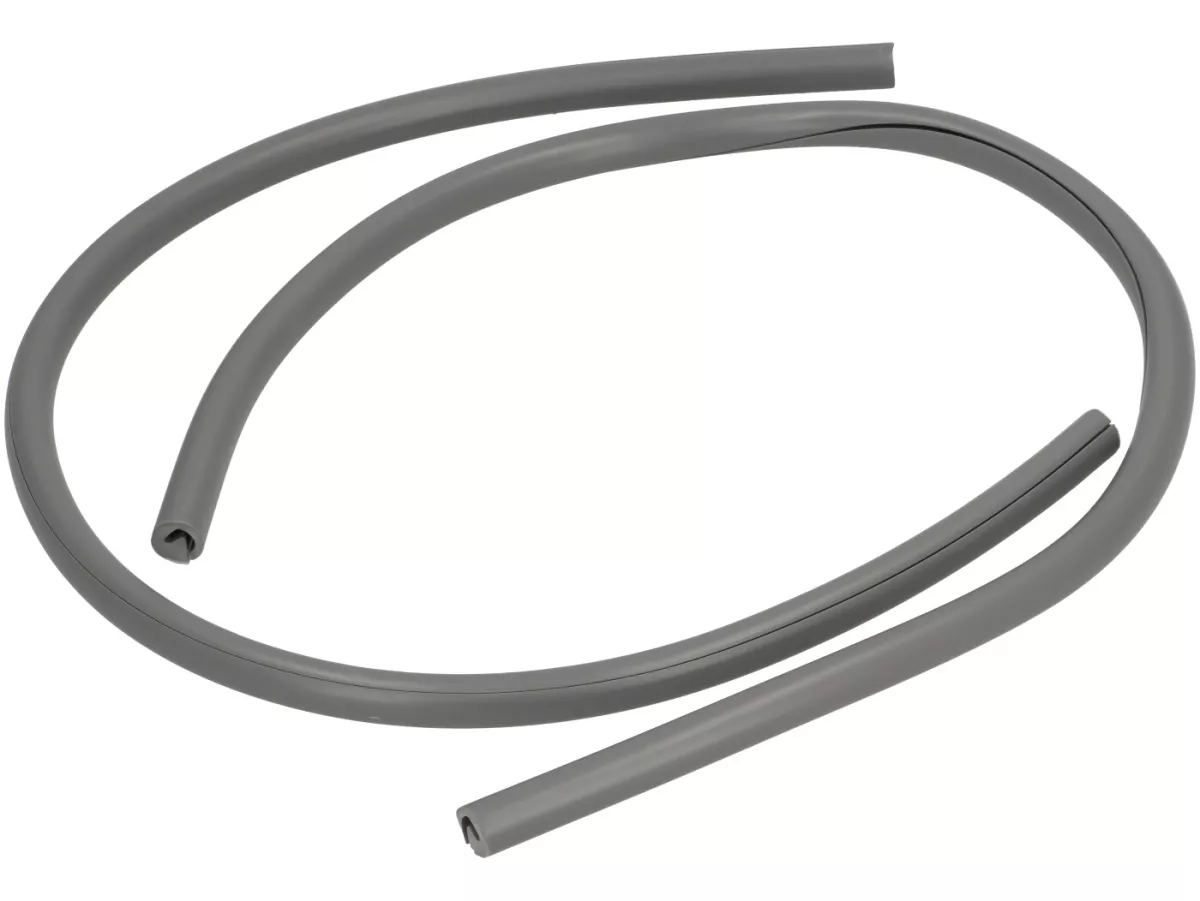 Beenbeschermingsrubber -LAMBRETTA- Lambretta LI, LIS, SX, TV - Grijs