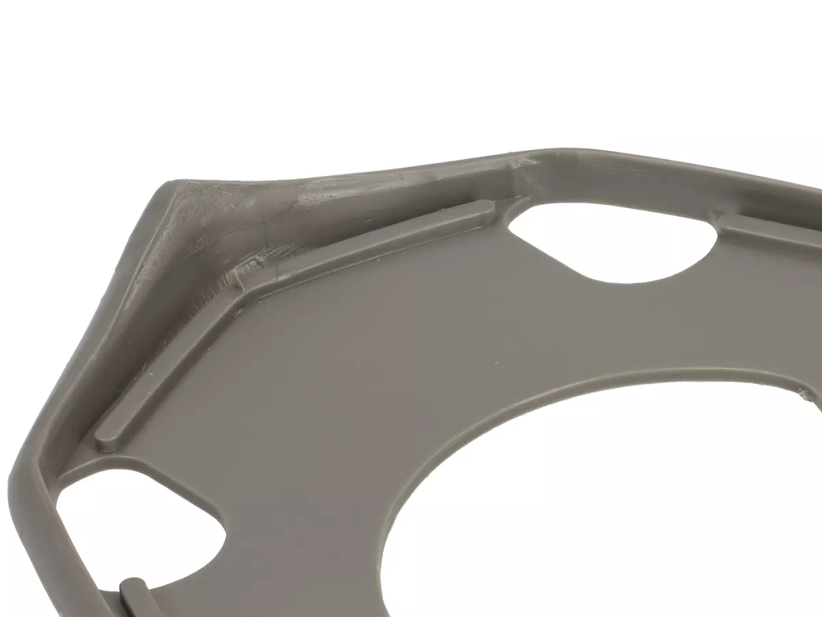 Horncast/mudguard rubber -LAMBRETTA- Lambretta LI (series 3), LIS, SX, TV (series 3) - grey