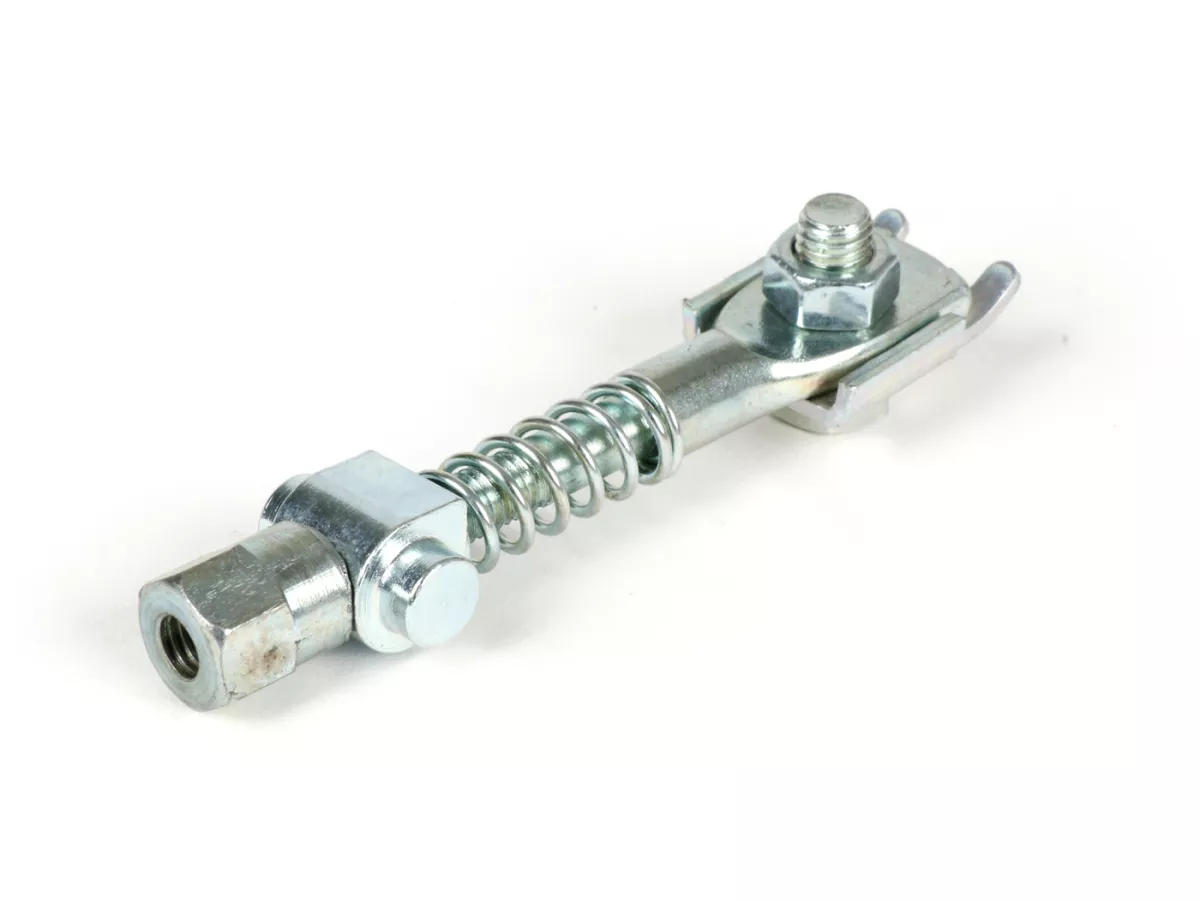 Adjuster screw rear brake cable (type hexagon nut) -CASA LAMBRETTA- Lambretta LI, LIS, SX, TV, DL, GP - galvanised