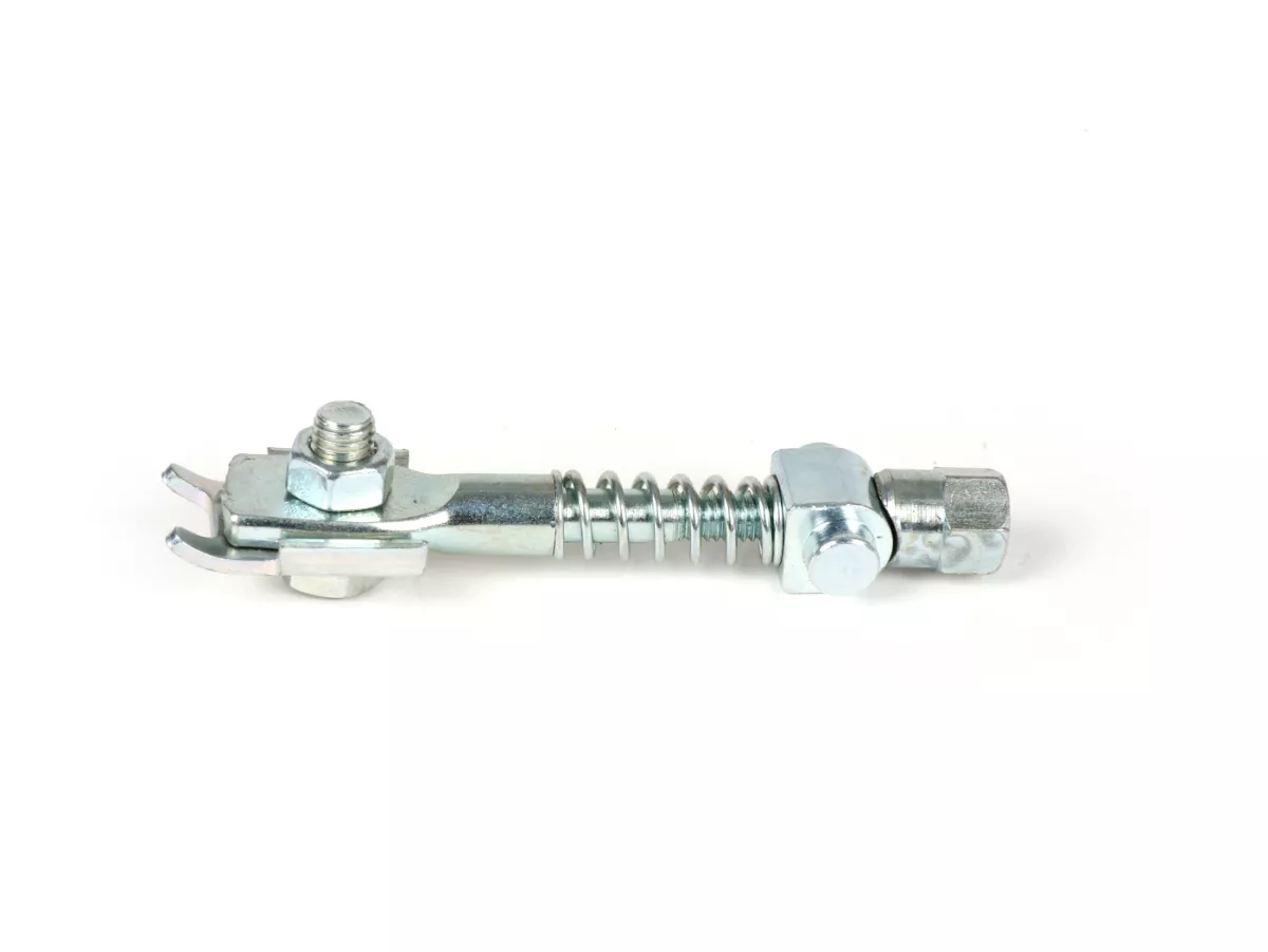 Adjuster screw rear brake cable (type hexagon nut) -CASA LAMBRETTA- Lambretta LI, LIS, SX, TV, DL, GP - galvanised