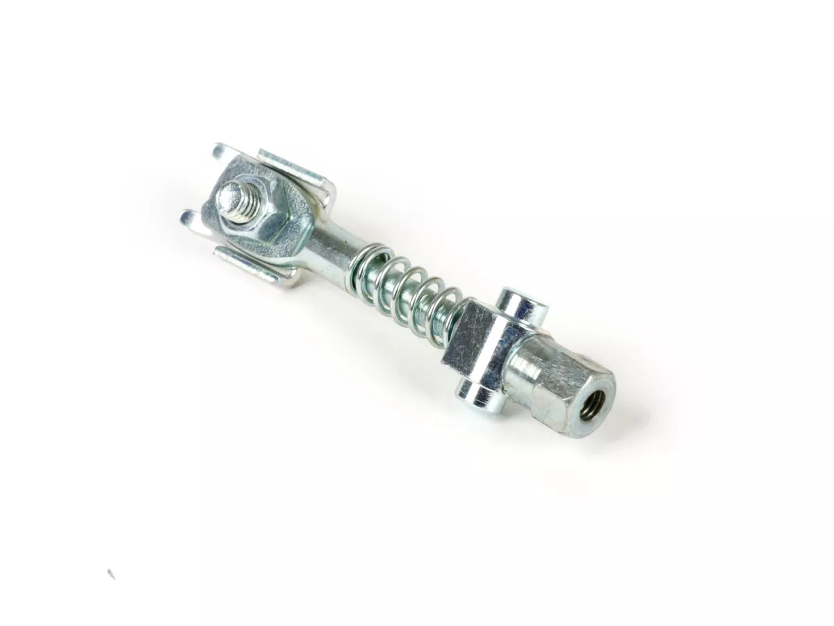 Adjuster screw rear brake cable (type hexagon nut) -CASA LAMBRETTA- Lambretta LI, LIS, SX, TV, DL, GP - galvanised