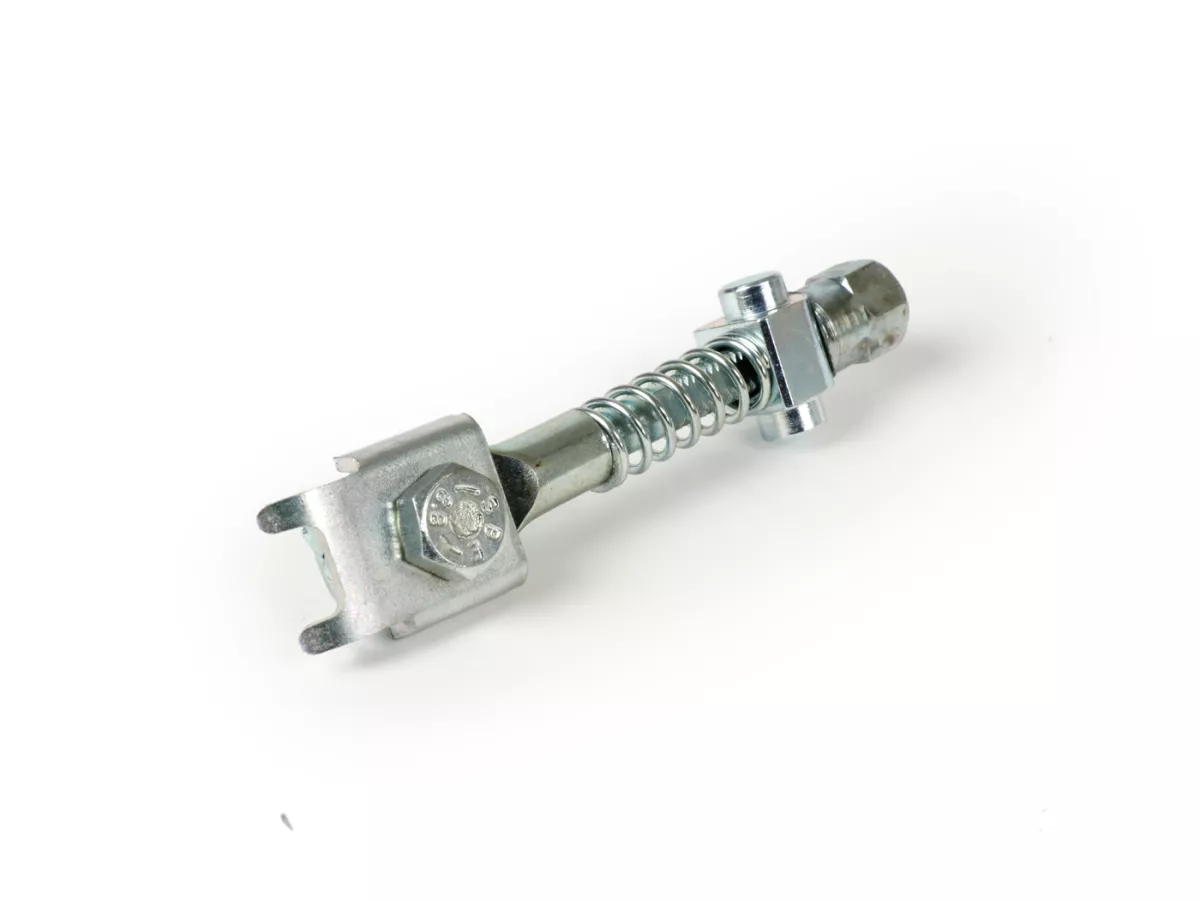 Adjuster screw rear brake cable (type hexagon nut) -CASA LAMBRETTA- Lambretta LI, LIS, SX, TV, DL, GP - galvanised