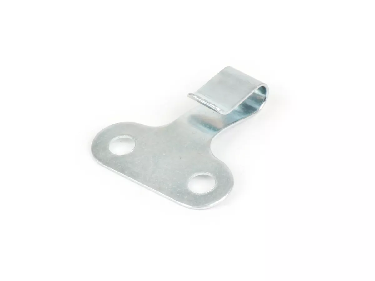 Rear brake cable guide bracket rear/engine -CASA LAMBRETTA- Lambretta LI, LIS, SX, TV (series 2-3) DL, GP - galvanised