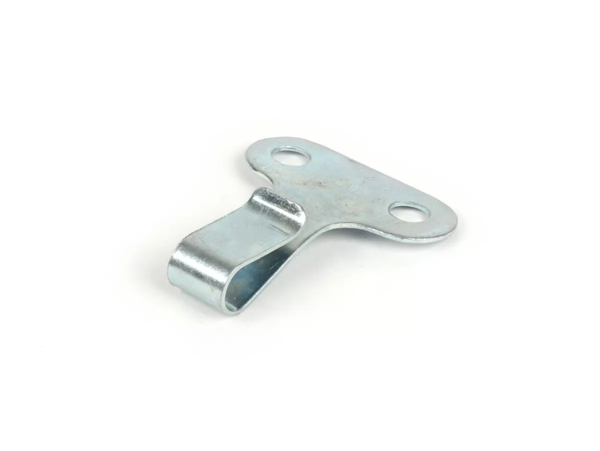 Rear brake cable guide bracket rear/engine -CASA LAMBRETTA- Lambretta LI, LIS, SX, TV (series 2-3) DL, GP - galvanised