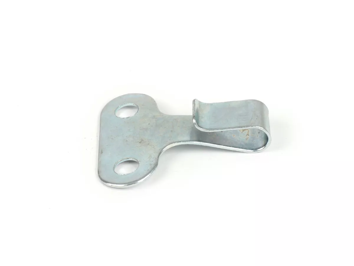 Rear brake cable guide bracket rear/engine -CASA LAMBRETTA- Lambretta LI, LIS, SX, TV (series 2-3) DL, GP - galvanised