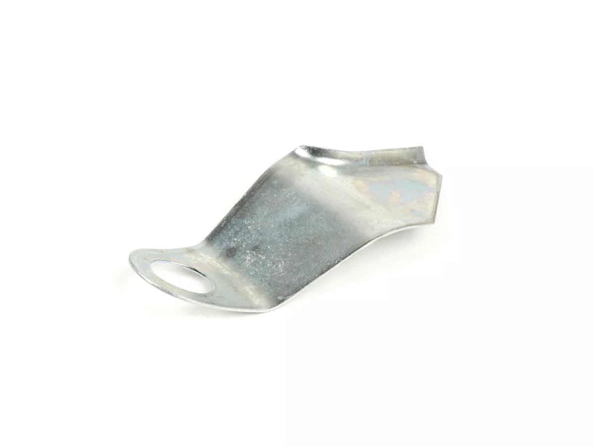 Platine de guidage câbles/tirette starter -CASA LAMBRETTA- Lambretta LI (série 3), LIS, SX, TV (série 3), DL, GP - zingué