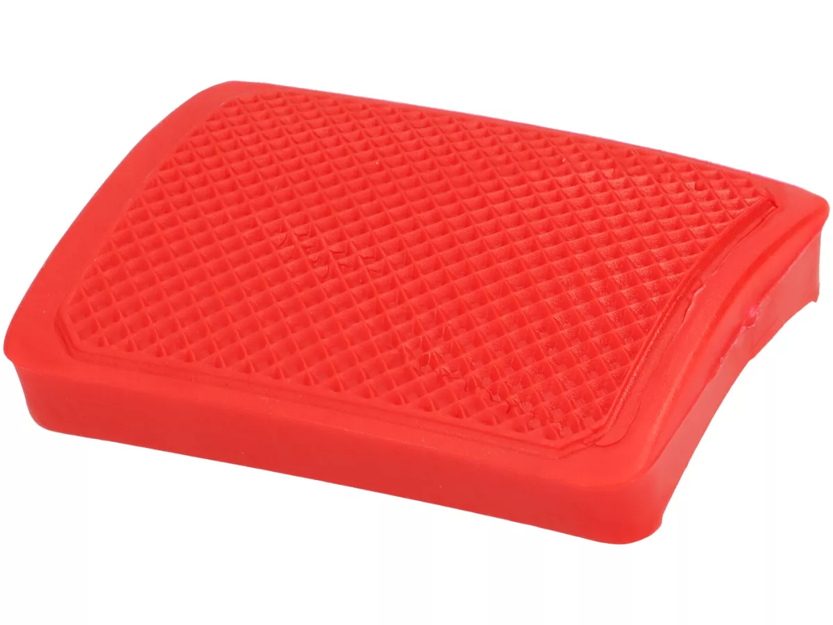 Brake pedal rubber -LAMBRETTA- Lambretta LI, LIS, SX, TV, DL, GP - red