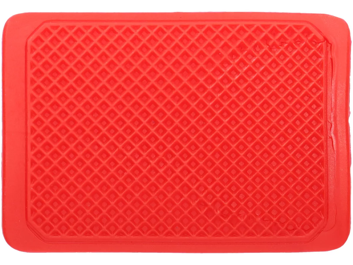 Brake pedal rubber -LAMBRETTA- Lambretta LI, LIS, SX, TV, DL, GP - red
