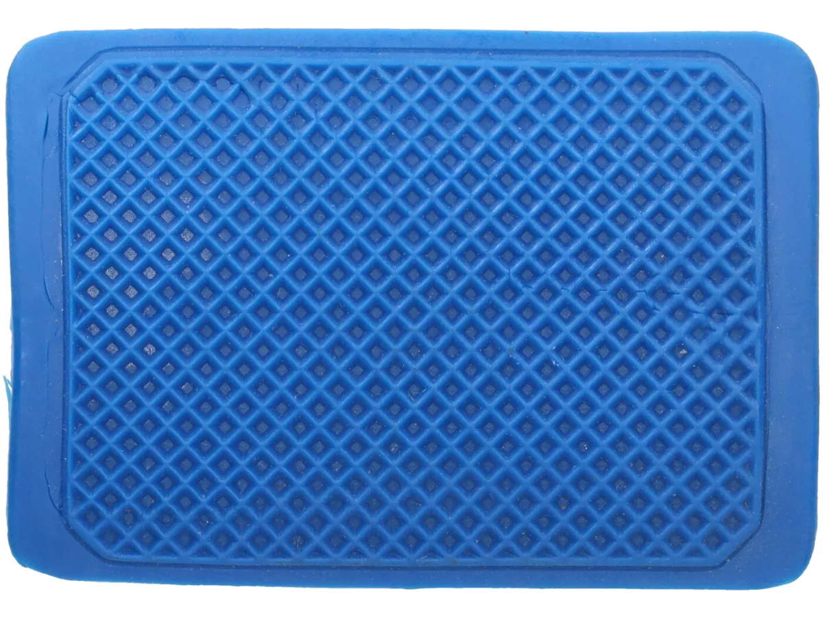 Rempedaal rubber -LAMBRETTA- Lambretta LI, LIS, SX, TV, DL, GP - Blauw