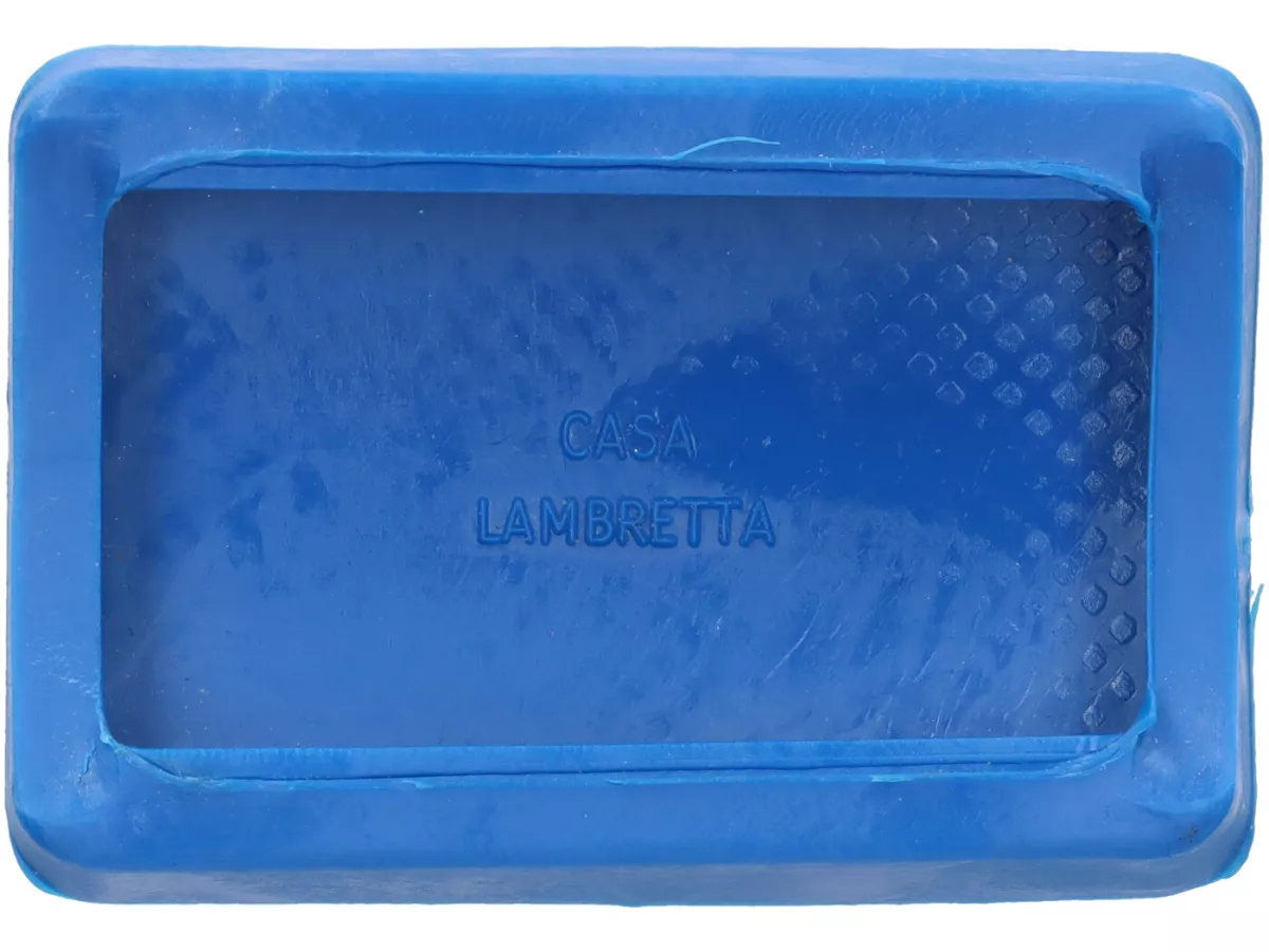 Rempedaal rubber -LAMBRETTA- Lambretta LI, LIS, SX, TV, DL, GP - Blauw