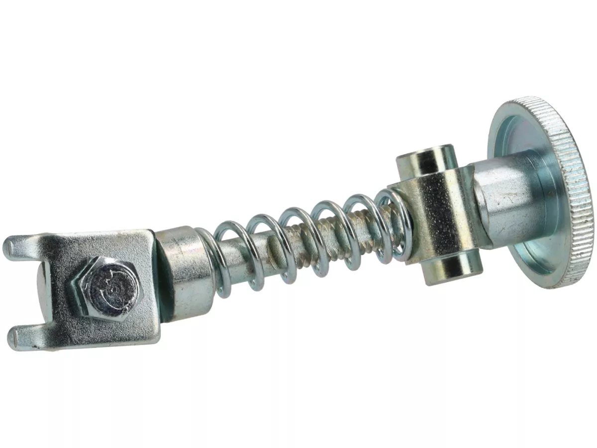 Adjuster screw front brake cable (type knurled nut) -CASA LAMBRETTA- Lambretta LI, LIS, SX, TV, DL, GP - glavanised