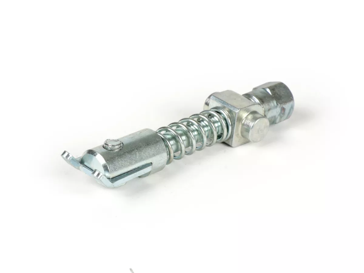 Stelschroef remkabel -CASA LAMBRETTA- (type zeskantmoer) Lambretta LI, LIS, SX, TV, DL, GP voor, Lambretta Junior J50, J100, J125 achter - gegalvaniseerd