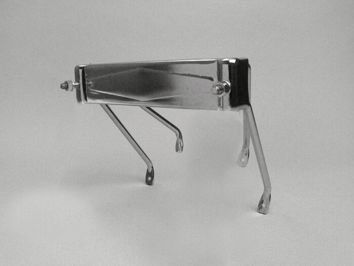 Spare wheel carrier front -AMS CUPPINI- Lambretta LI (series 3), LIS, SX, TV (series 3), DL, GP