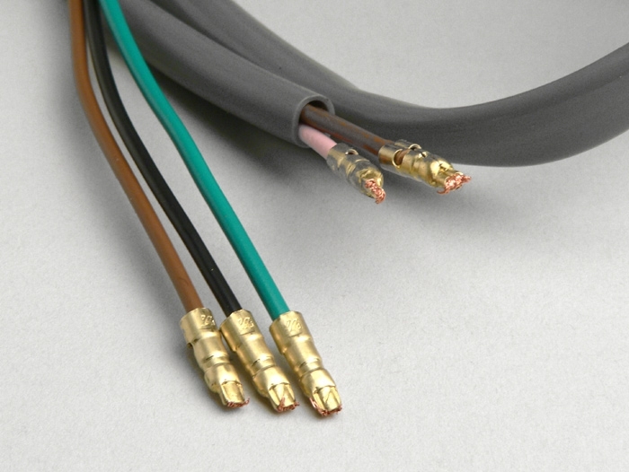 Juego de cables -LAMBRETTA AC e-ignition- LI, LIS, SX, TV (Series 2-3), DL, GP - Gris