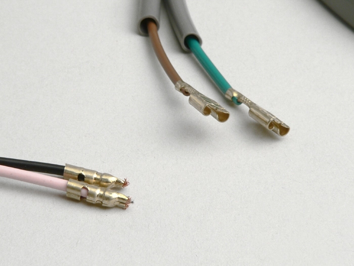 Juego de cables -LAMBRETTA AC e-ignition- LI, LIS, SX, TV (Series 2-3), DL, GP - Gris