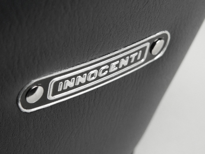 Seat bench cover -LAMBRETTA- LI, LI S, SX, TV - Blue