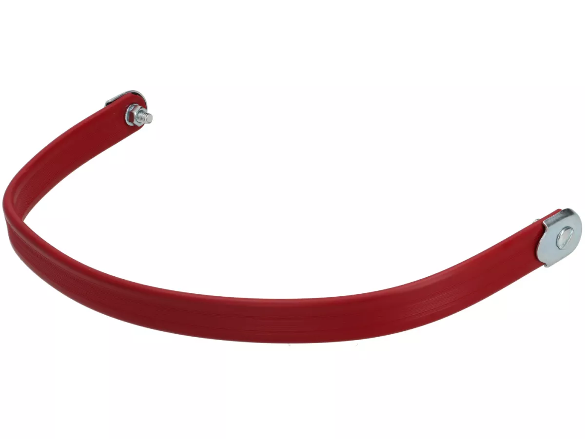Seat strap -LAMBRETTA- LI, LI S, SX, TV (series 2-3) - red