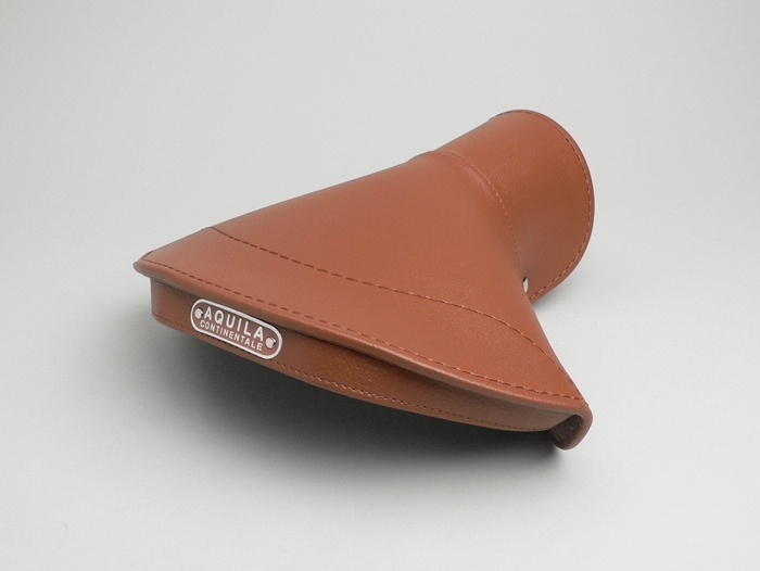 Cubresillín - Cubresillín -LAMBRETTA delantero o trasero- C, LC, D, LD - Marrón (forma triangular)