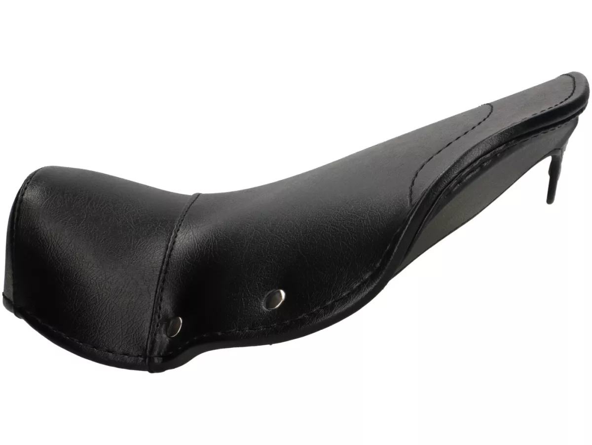 Sadelöverdrag - Sadelöverdrag -LAMBRETTA fram (stängd)- LD (fjäderavstånd 16cm) - Svart