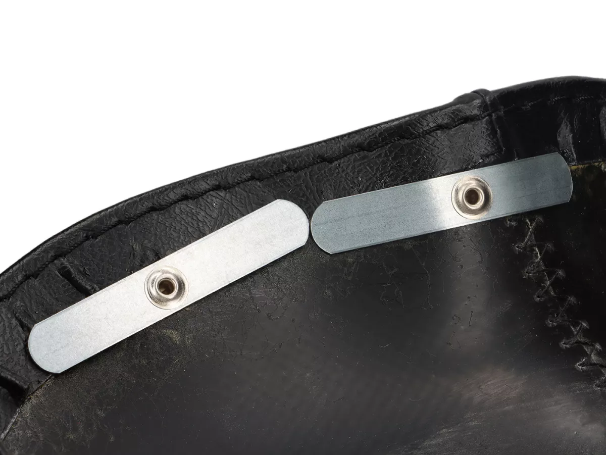 Sadelöverdrag - Sadelöverdrag -LAMBRETTA fram (stängd)- LD (fjäderavstånd 16cm) - Svart