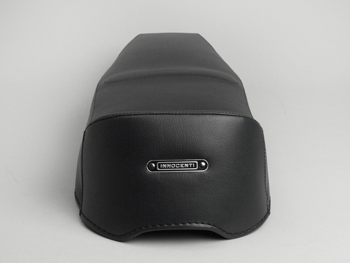 Seat cover -LAMBRETTA dual- Lambretta J50 1966-1967 - blue
