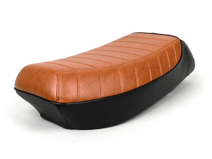 Selle -LAMBRETTA biplace- Lambretta J50 Special - noir marron
