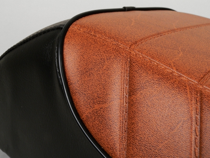 Selle -LAMBRETTA biplace- Lambretta J50 Special - noir marron