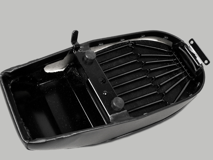 Selle -LAMBRETTA biplace- Lambretta J50 Special - noir marron
