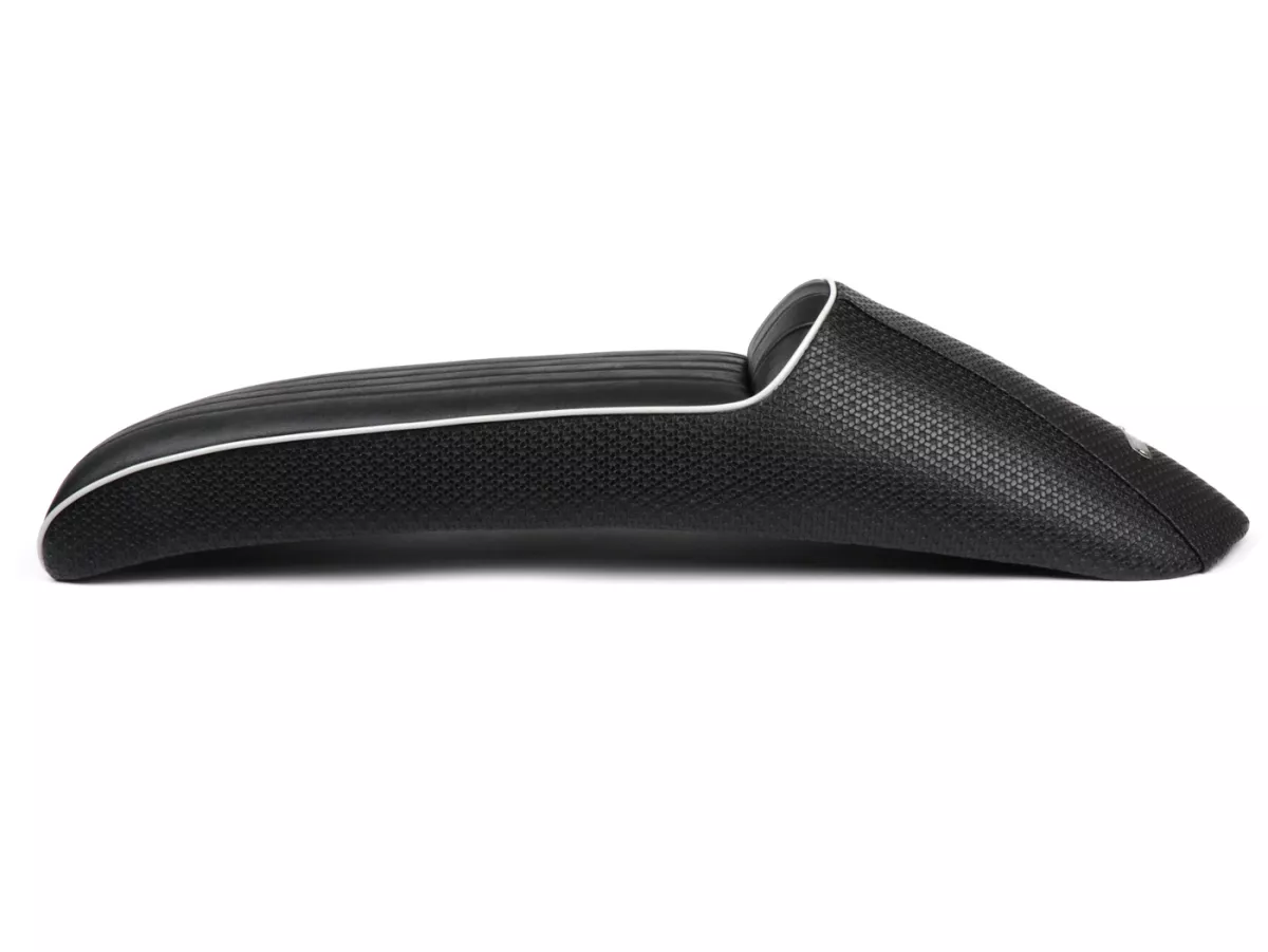 Selle -BGM Longtail- Lambretta LI, LI S, SX, TV, DL, GP - avec fermeture magnétique