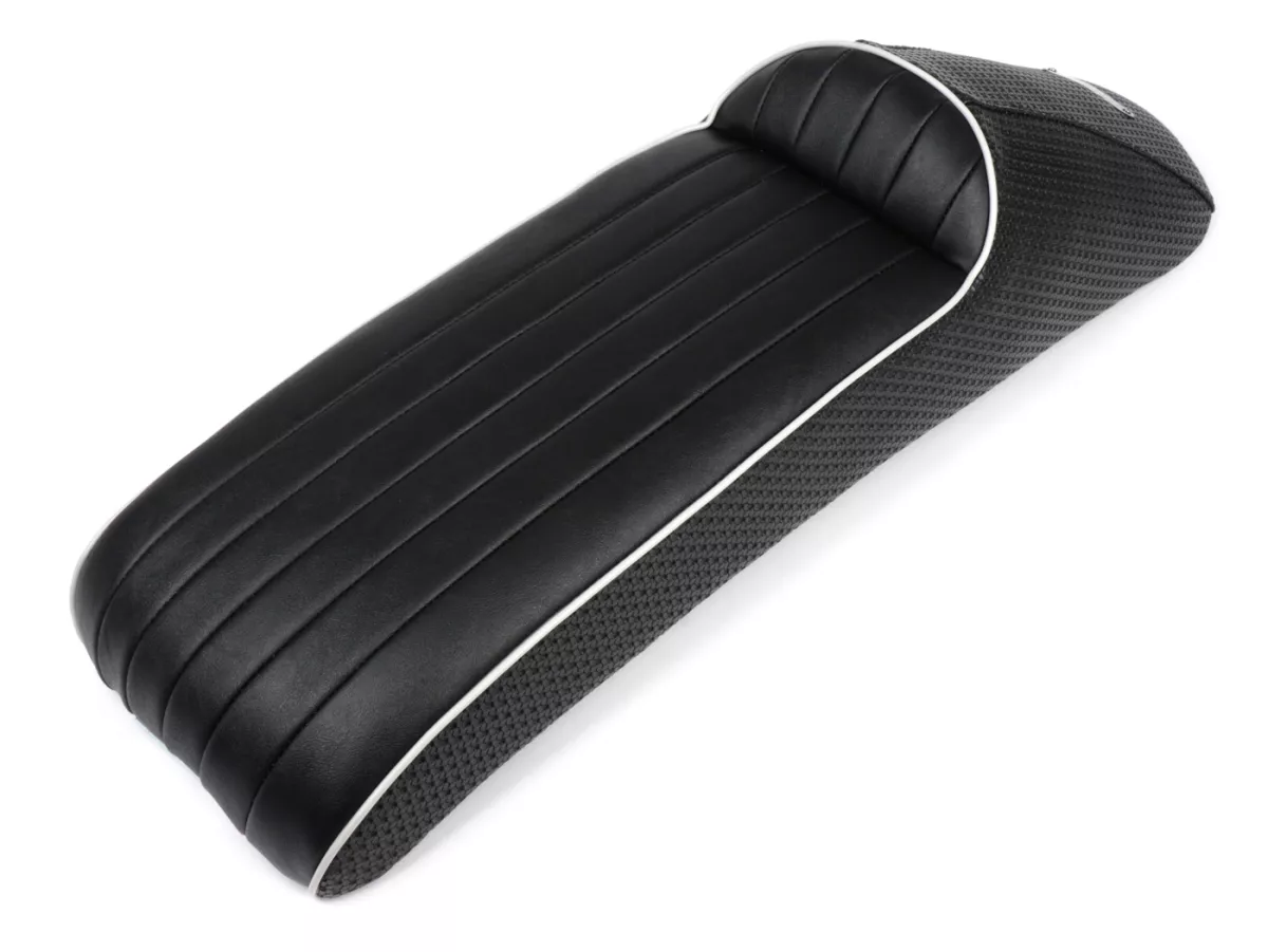Selle -BGM Longtail- Lambretta LI, LI S, SX, TV, DL, GP - avec fermeture magnétique