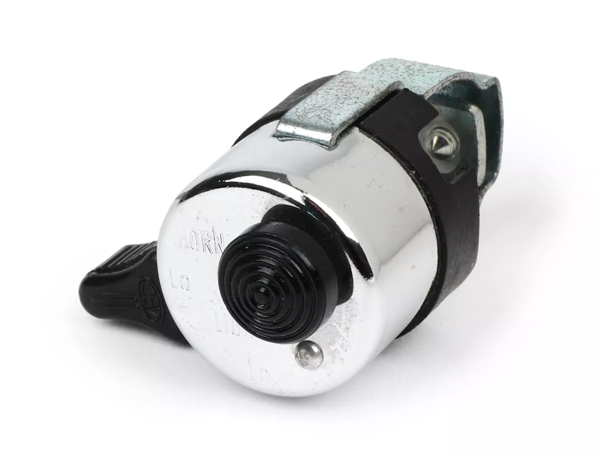 Lichtschakelaar met geïntegreerde claxonknop -CEV (NOS)- voor Peugeot 103 L2, 103LS, 103LVS - ook geschikt voor bijvoorbeeld Piaggio Ciao