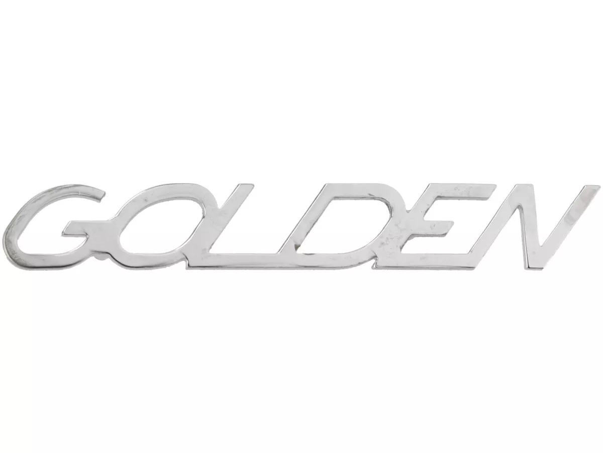 Letras de la placa de la pata -LAMBRETTA- Golden - LIS 150 (construido 05.1965 - 09.1965)