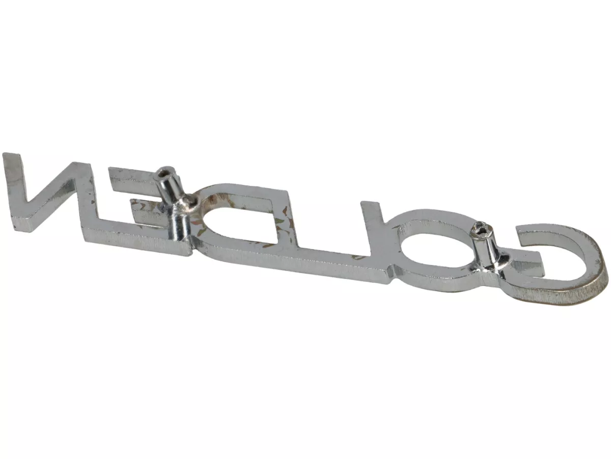 Letras de la placa de la pata -LAMBRETTA- Golden - LIS 150 (construido 05.1965 - 09.1965)