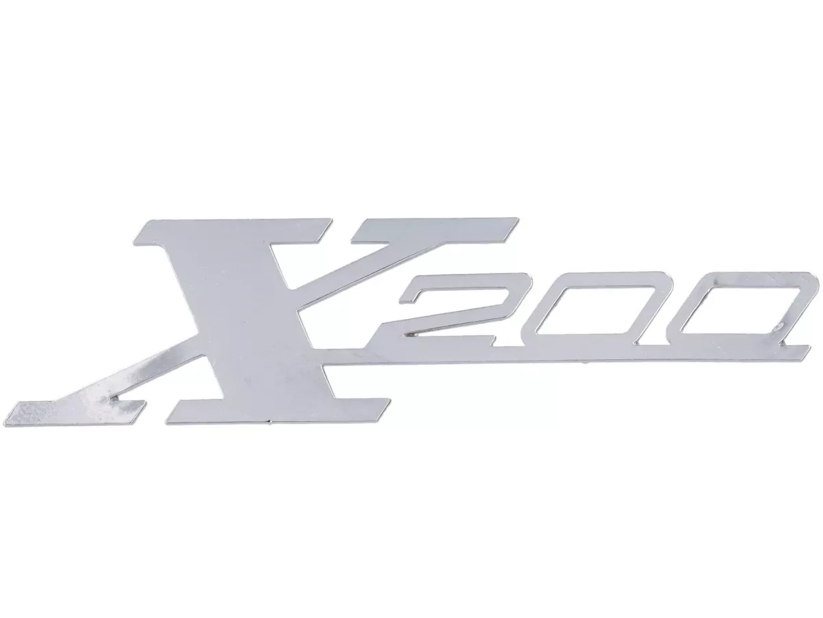 Scritta sulla piastra della gamba -LAMBRETTA- X 200 - SX 200