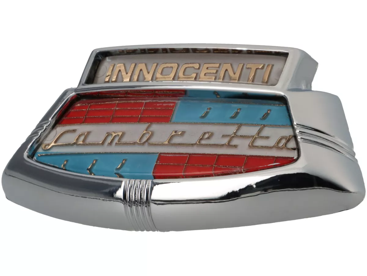Insigne descente de klaxon -LAMBRETTA- symbole Innocenti - LI (-1967), LIS (-1967), SX (-1967)
