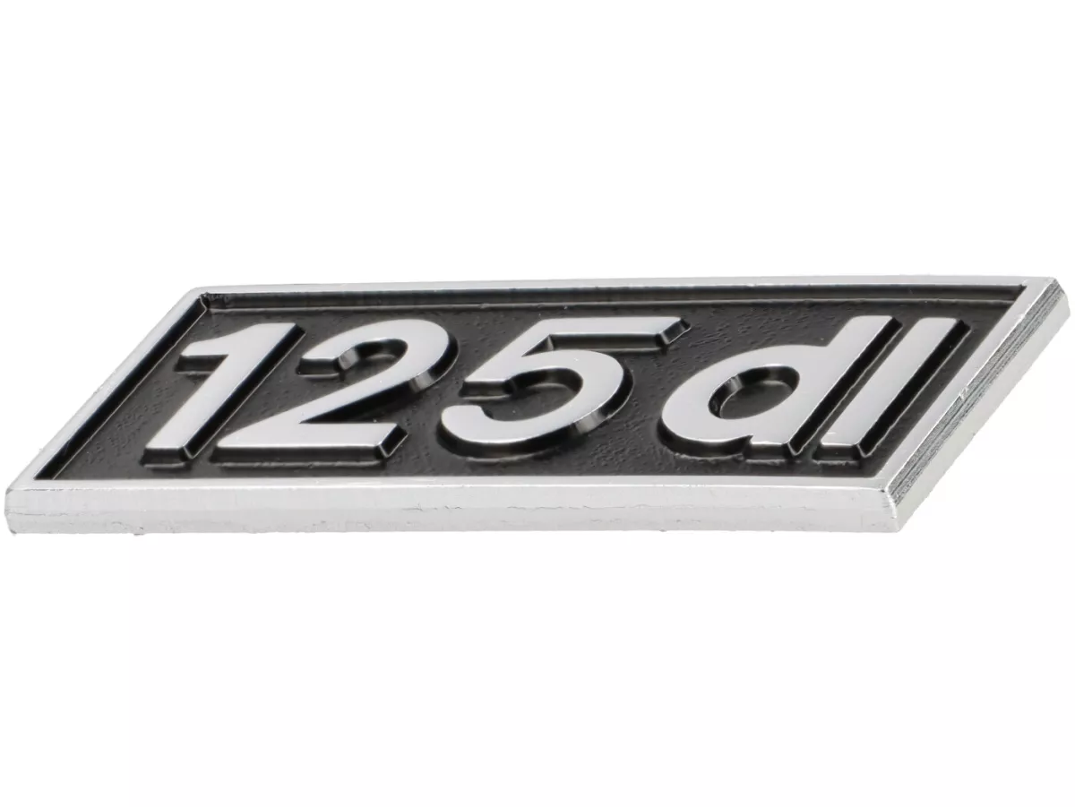Scritta sulla piastra della gamba -LAMBRETTA- 125 DL - DL 125