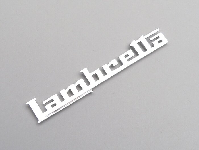 Kentekenplaat belettering -LAMBRETTA- Lambretta - DL, J50 Speciaal