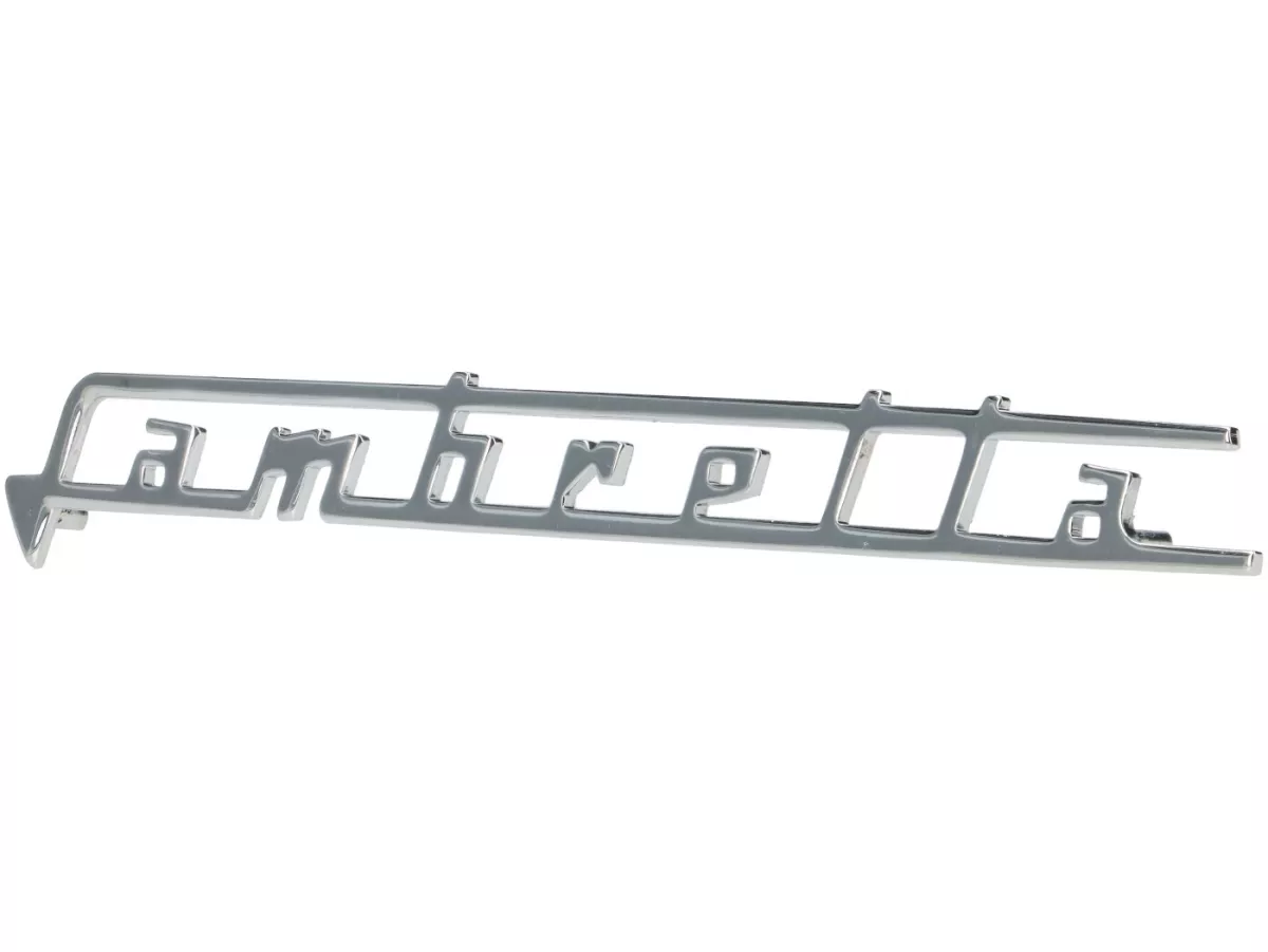 Badge legshield -LAMBRETTA- Lambretta - LI, LIS 150, TV, J50 Deluxe