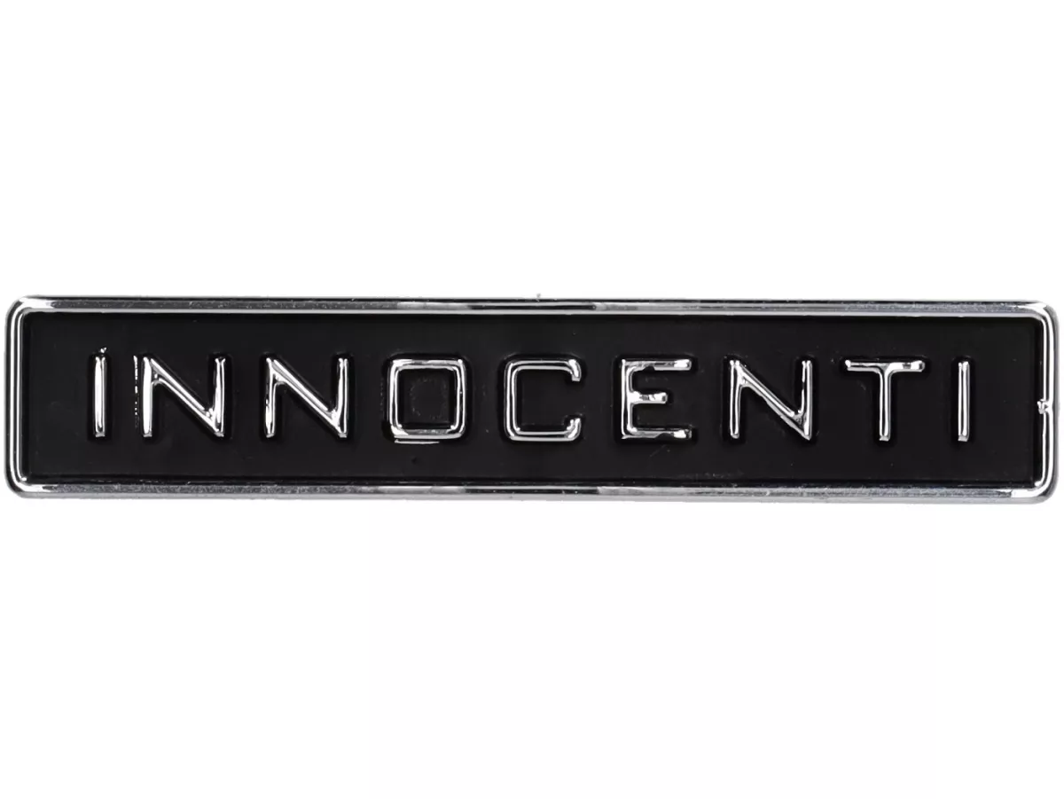 Badge frame rear -LAMBRETTA- Innocenti - DL, GP