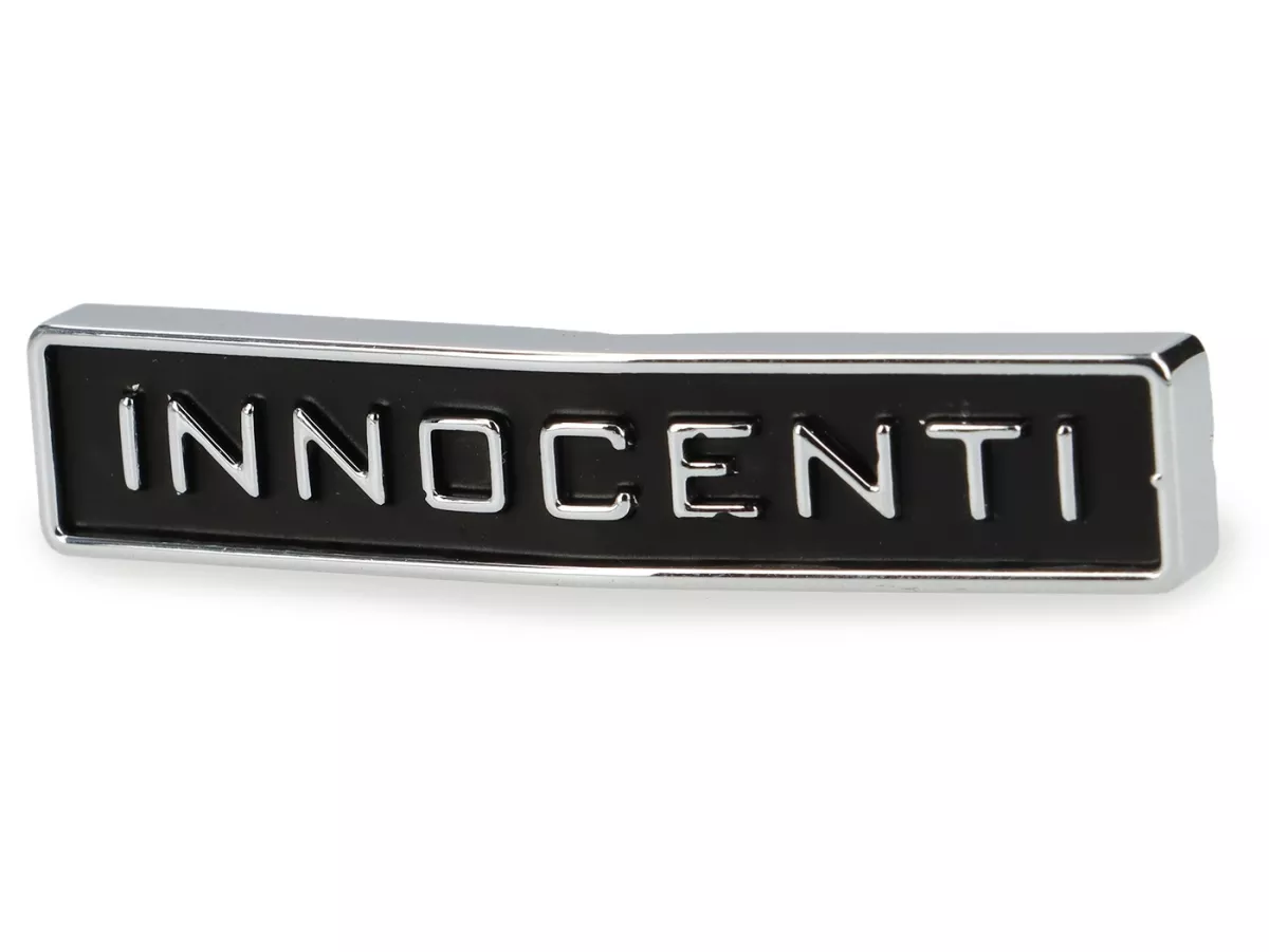 Badge frame rear -LAMBRETTA- Innocenti - DL, GP