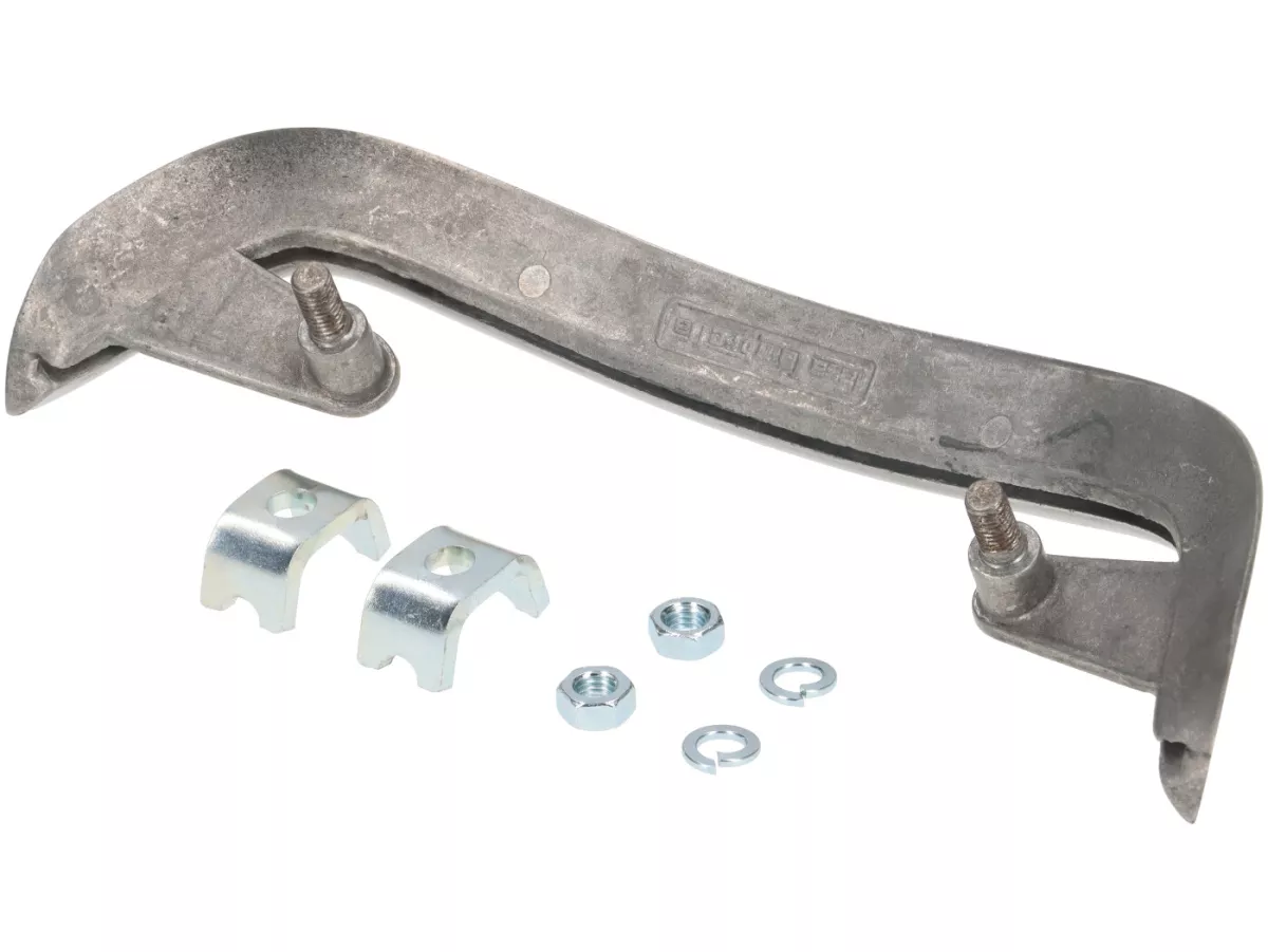 Badge holder frame rear -LAMBRETTA-  Lambretta LI (series 3), LIS, SX, TV (series 3)