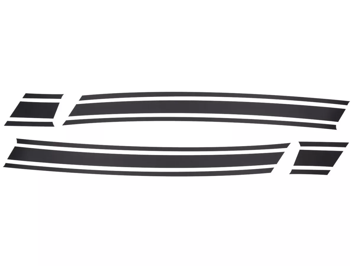 Sticker for side panel -LAMBRETTA- DL, GP - shiny black