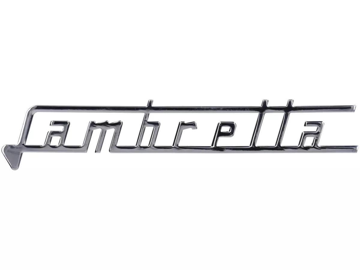 Huruf pada pelat kaki -LAMBRETTA- Lambretta - LIS 125, SX, J50 DL