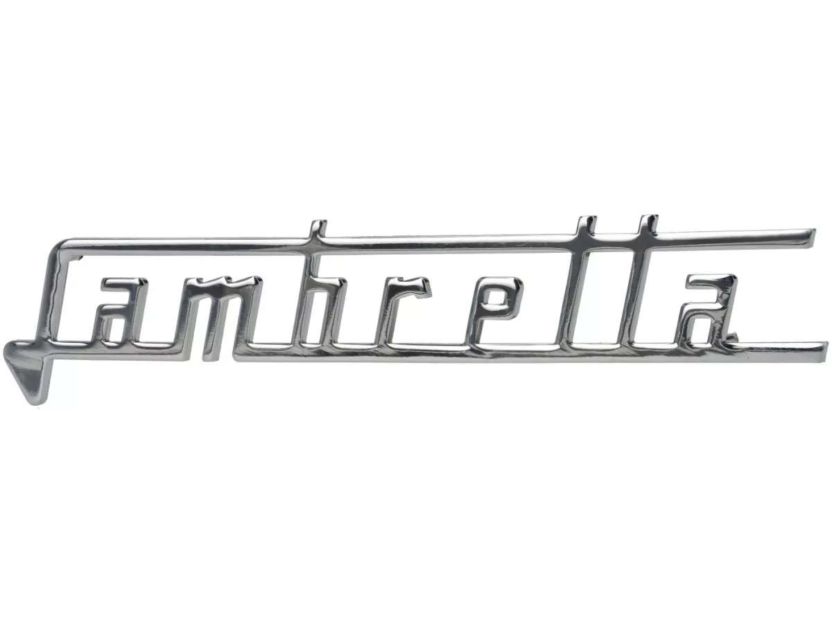 Huruf pada pelat kaki -LAMBRETTA- Lambretta - LIS 125, SX, J50 DL