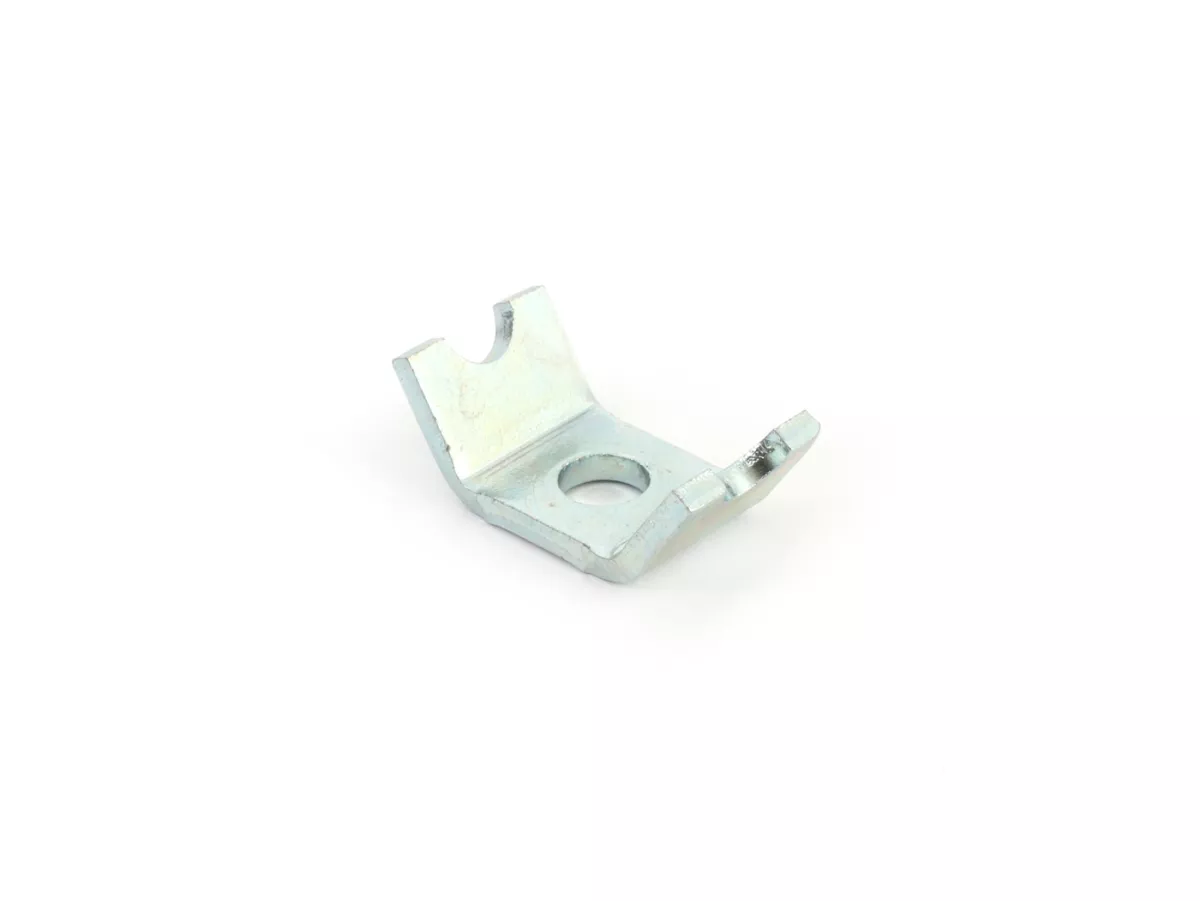 Bracket badge holder, rear frame -CASA LAMBRETTA-  Lambretta LI (series 3), LIS, SX, TV (series 3), DL, GP