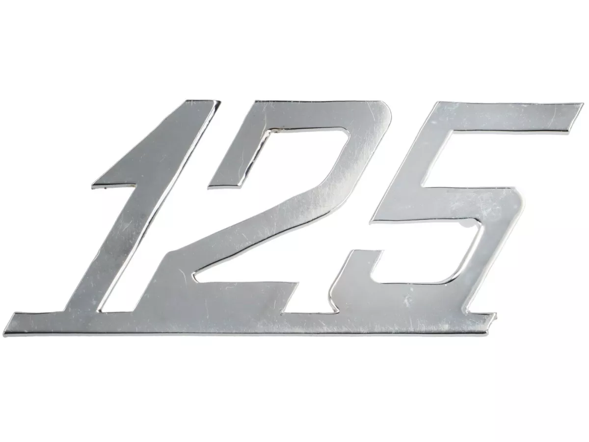 Scritta sulla piastra della gamba -LAMBRETTA- 125 - LIS 125