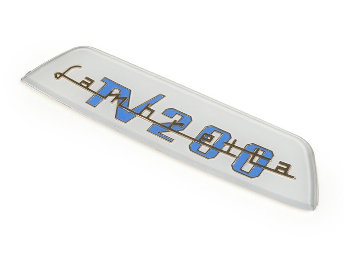 Rear badge -LAMBRETTA- Lambretta TV 200- TV 200 (series 3)