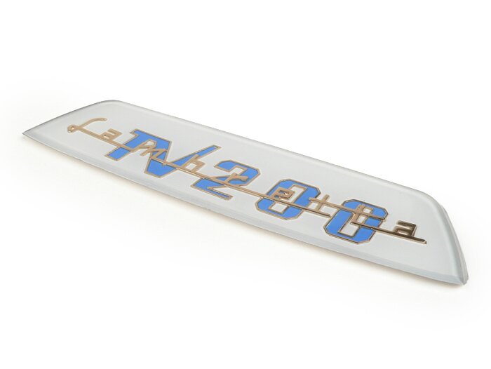 Rear badge -LAMBRETTA- Lambretta TV 200- TV 200 (series 3)