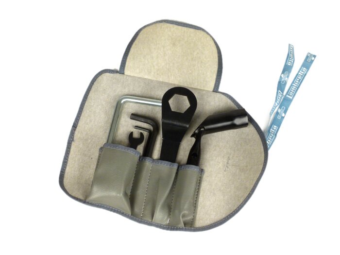 Bolsa de herramientas incl. herramientas -CASA LAMBRETTA- Lambretta universal - gris